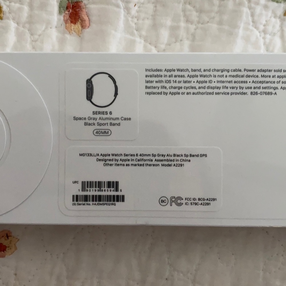 Apple Watch series 6